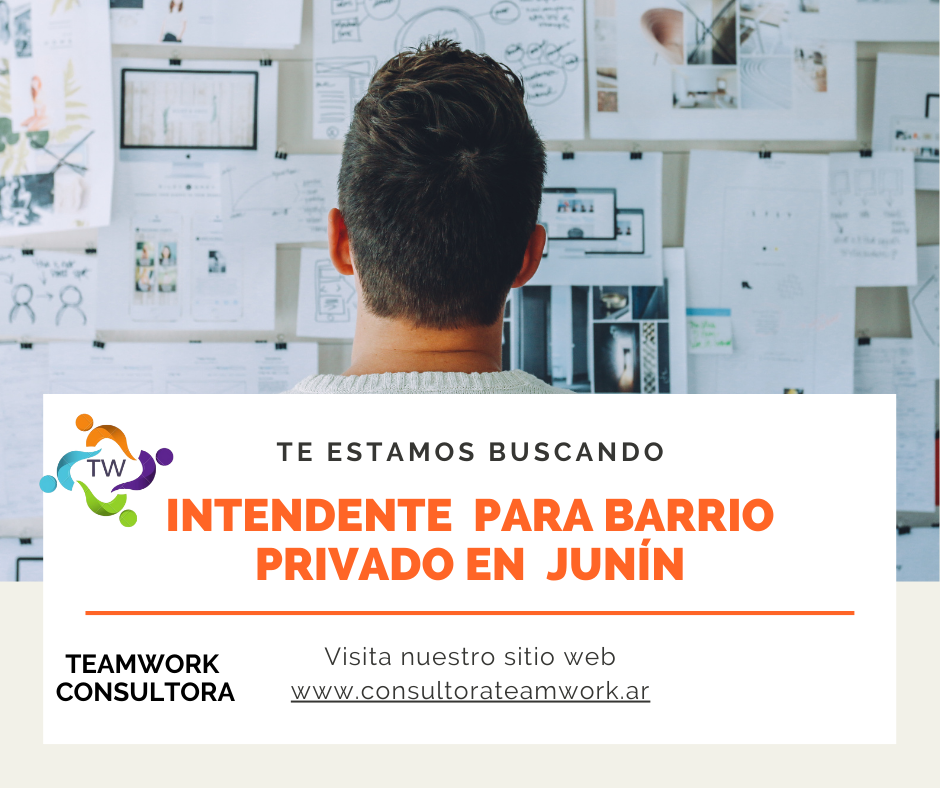 Intendente para Barrio Privado en Junín