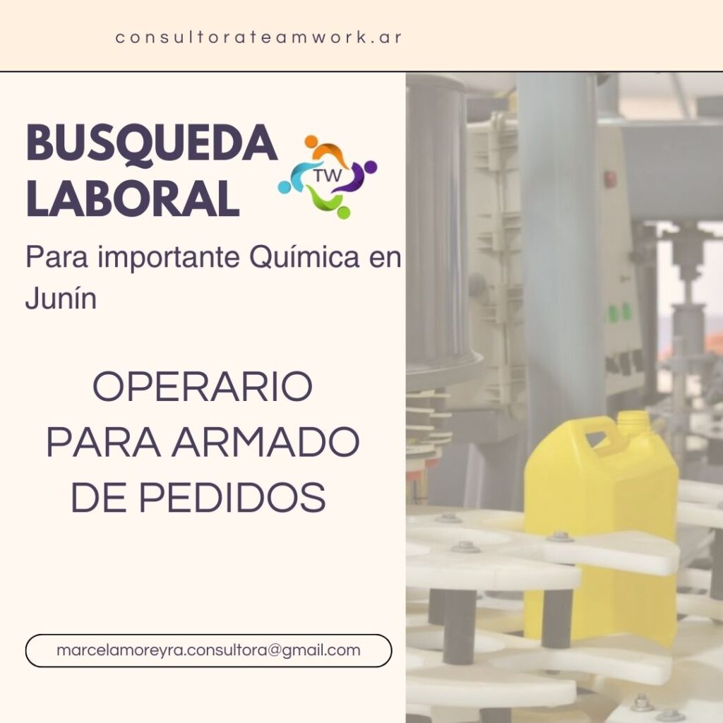Operario de Pedidos